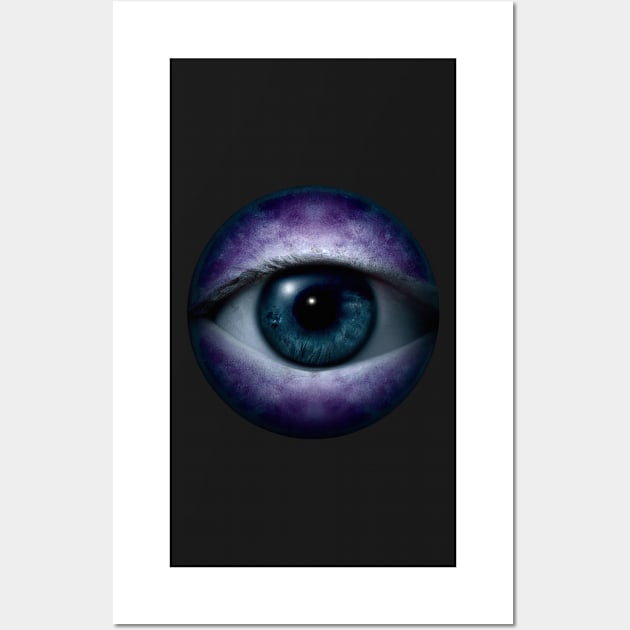 Dark Eye Wall Art by EggheadK8